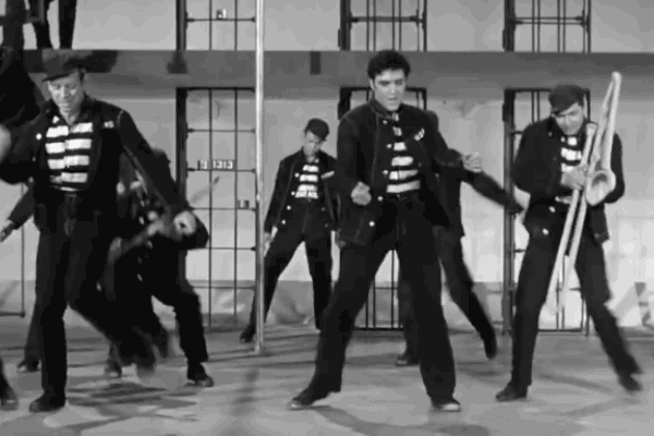 elvis presley - anos 50 e gifs animados