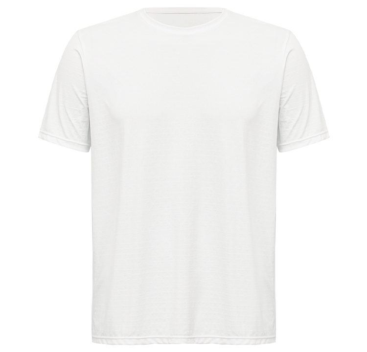 Blusa branca sem nenhum detalhe 