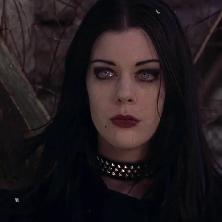 Foto de personagem do filme “A Bruxa de Blair”.