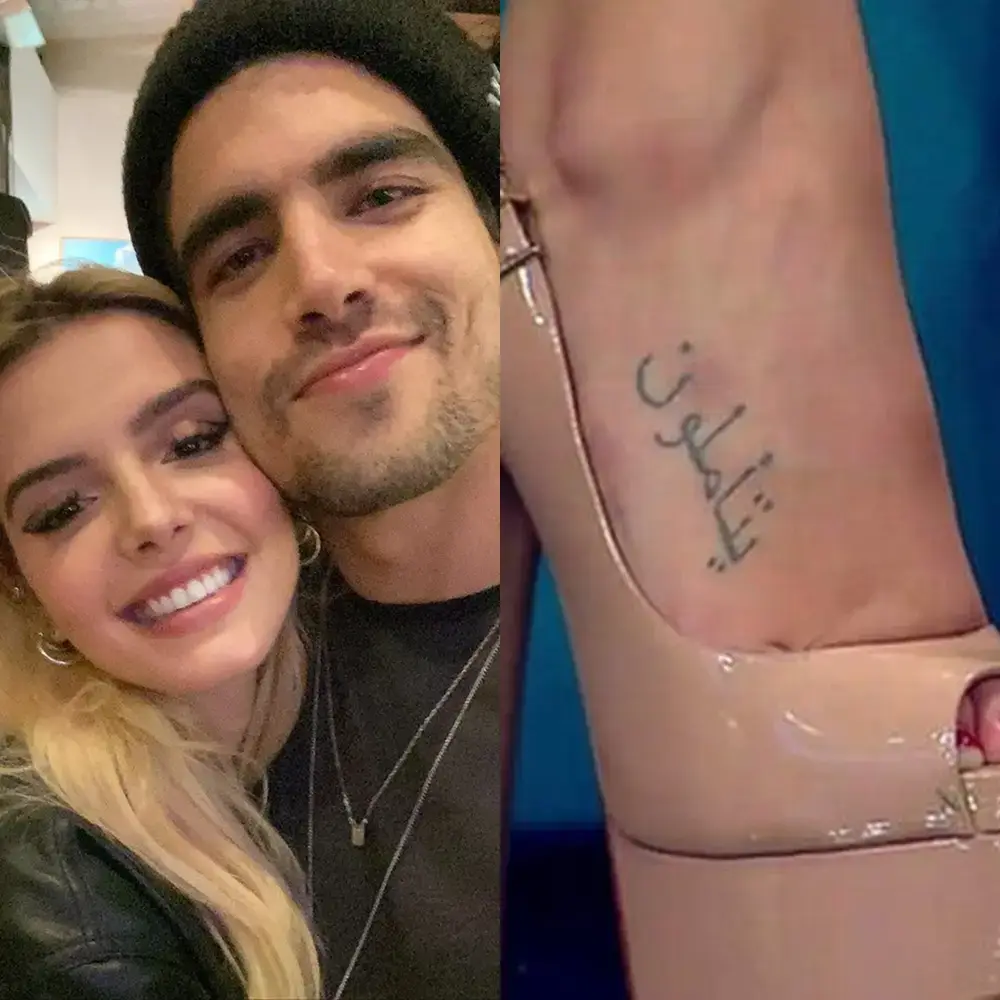 Tatuagem de Caio e Lancelotti.