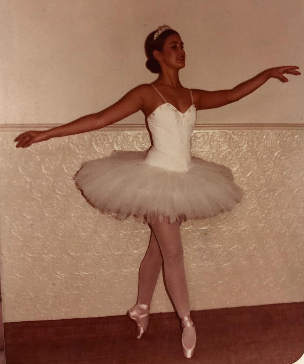 Apresentadora sonhava em ser bailarina - Reprodução