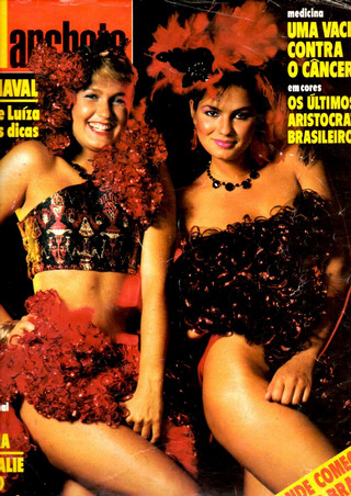 xuxa e luiza brunet capa da revista manchete