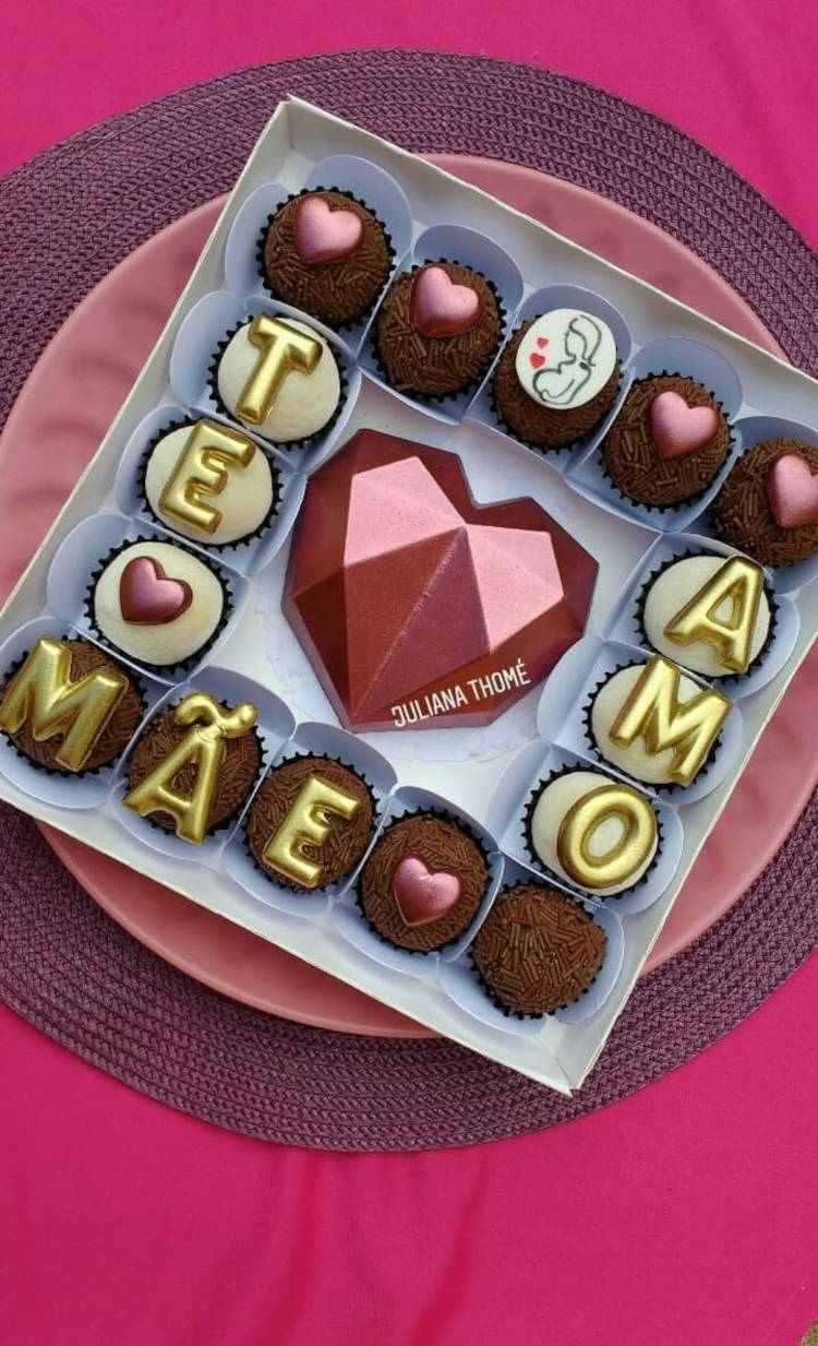 Brigadeiro na cesta