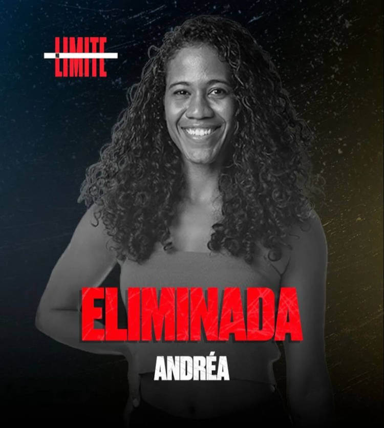 Andrea foi a décima nona eliminada do no limite