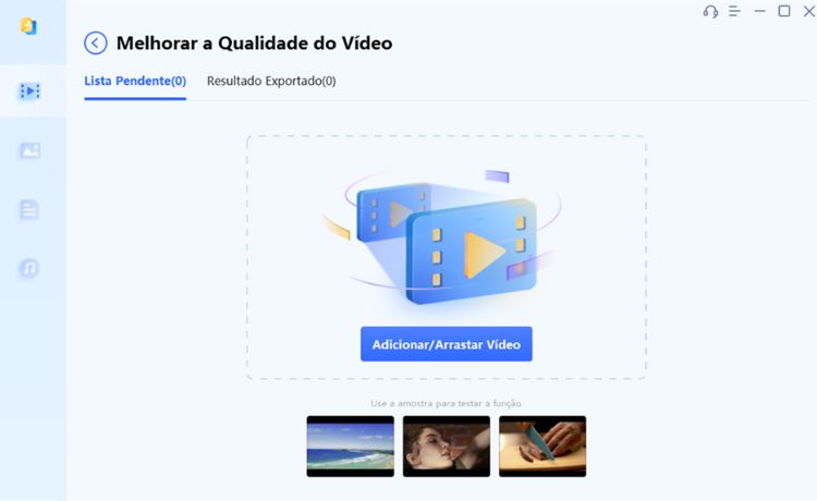 Como aumentar a qualidade de vídeo com 4DDiG passo 2