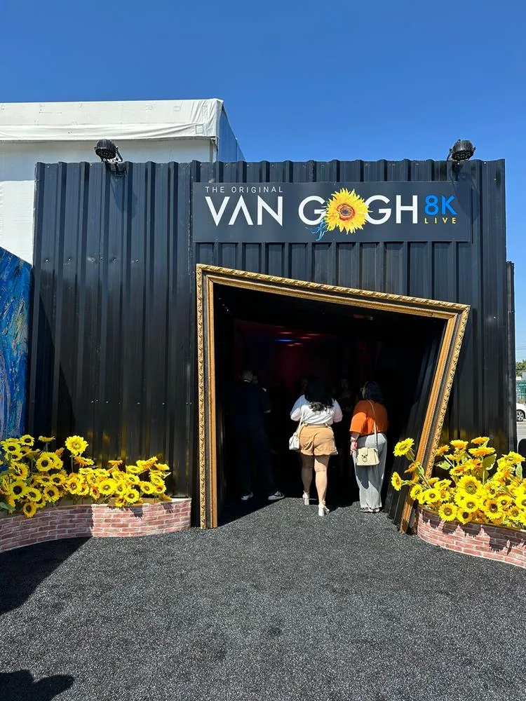 entrada da exposição van gogh