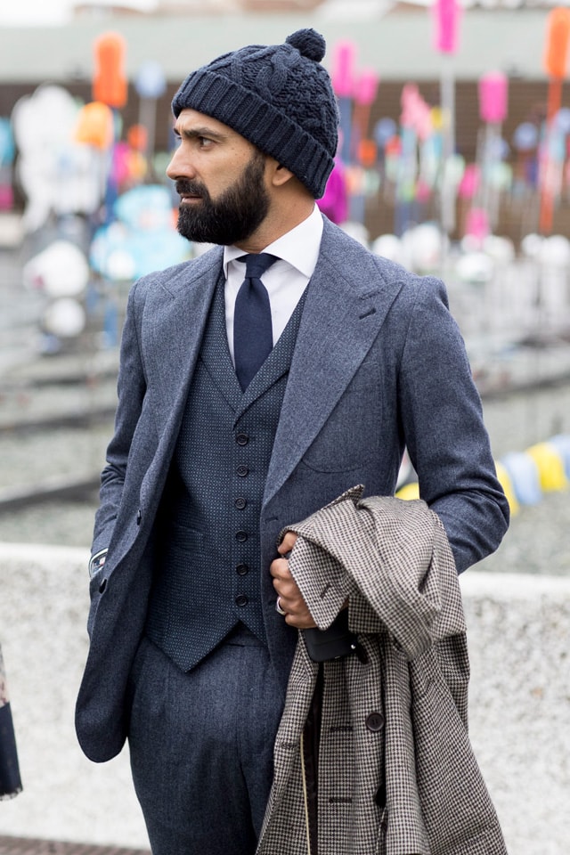 Pitti Uomo INVERNO 2018 beanies b