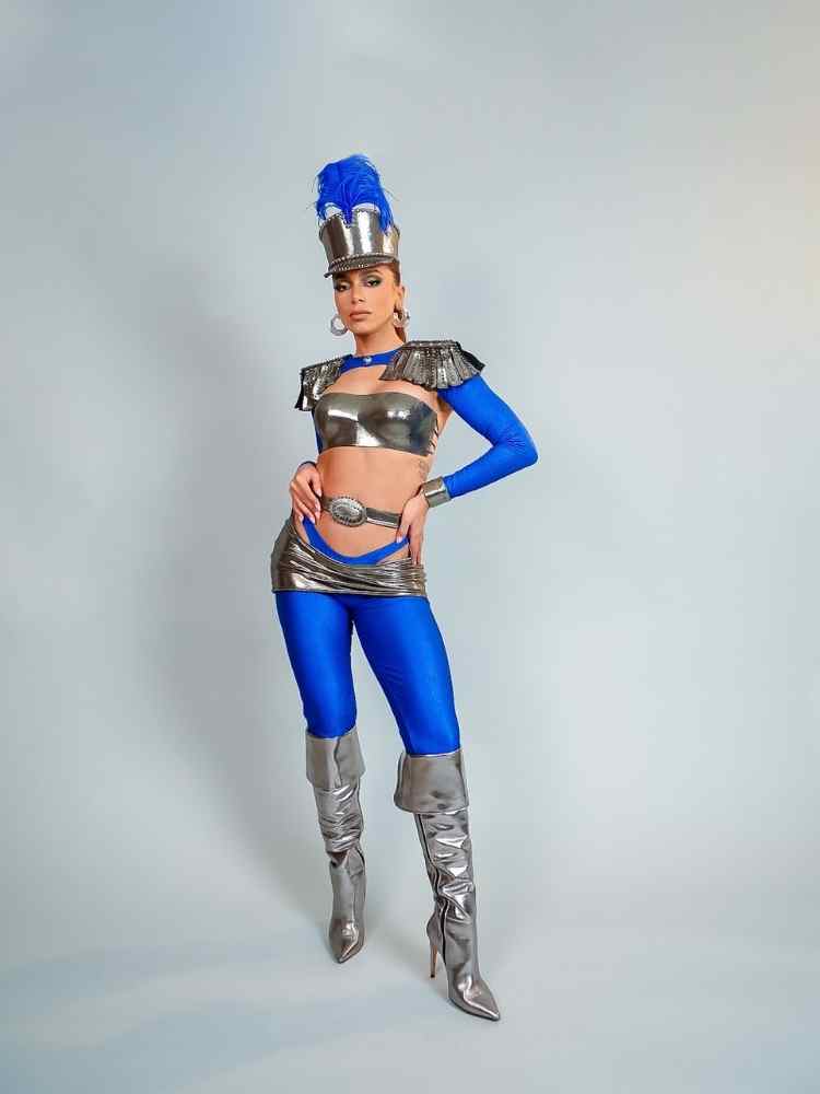 Anitta de Maria Quitéria no Carnaval 2023.