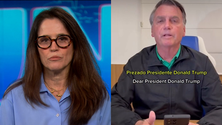Globo para a programação e anuncia a prisão de Bolsonaro.