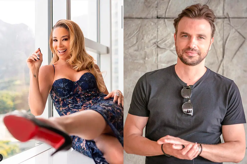 Danielle Winits e Cássio Reis