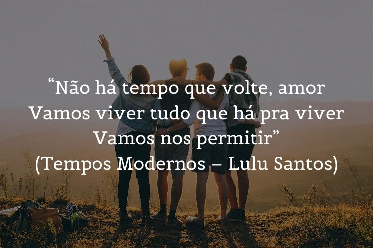 trecho de letra de música de Lulu Santos