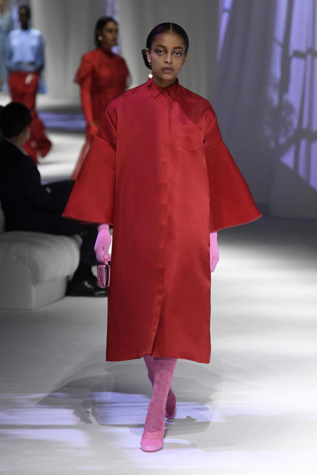 vermelho coleção Fendi