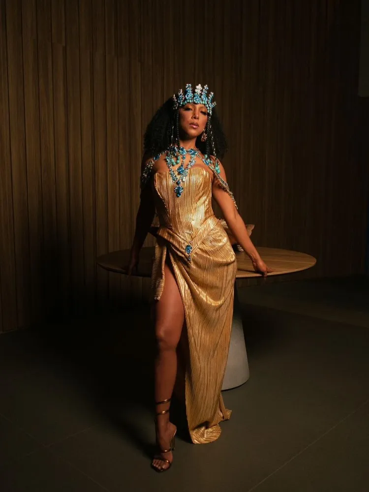 Cantora Negra Li de Cleópatra para o Halloween Sephora 2023