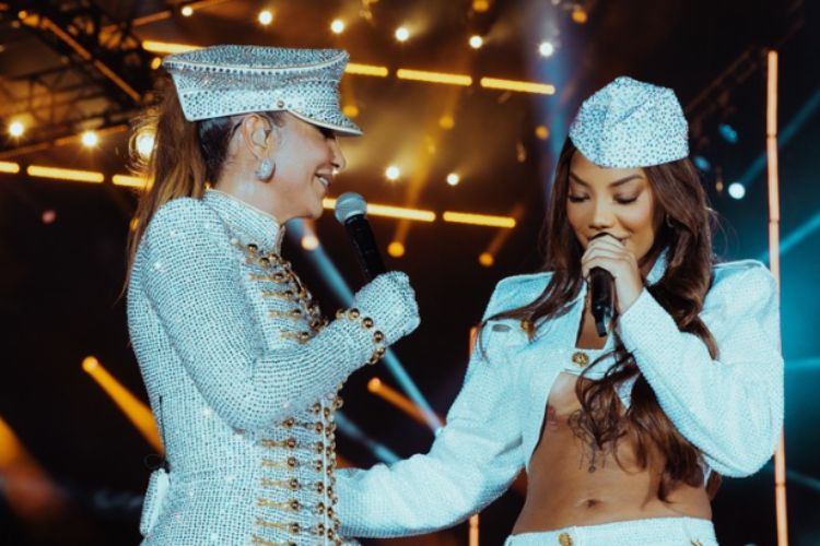 Foto promocional da música Macetando, de Ivete Sangalo e Ludmilla