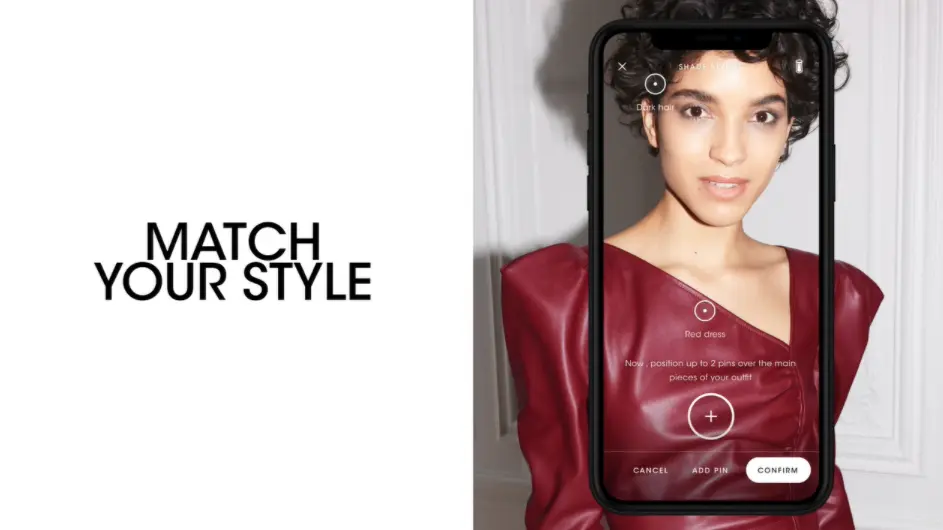 Campanha do aplicativo Yves Saint Laurent Rouge Sur Mesure