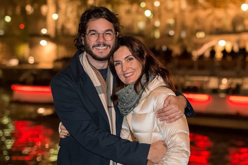 Fátima e seu atual namorado, Túlio Gadêlha - Reprodução