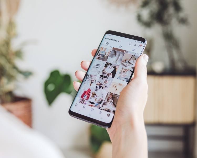 Foto de feed de loja no Instagram.