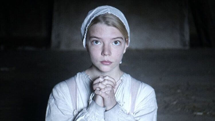 Cena do filme de terror "A Bruxa" atriz Anya Taylor-Joy em cena do longa "A Bruxa"