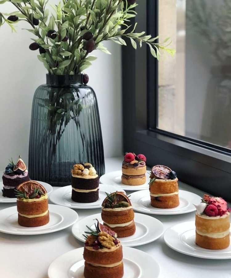 Sobremesa para casamento pequeno