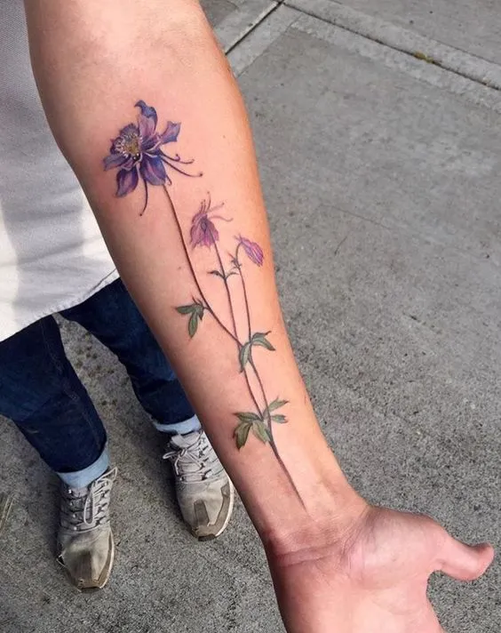 tatuagem de flores 