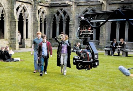 0cenário do filme harry potter