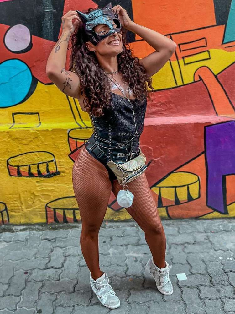 Opção de look para bloco de carnaval