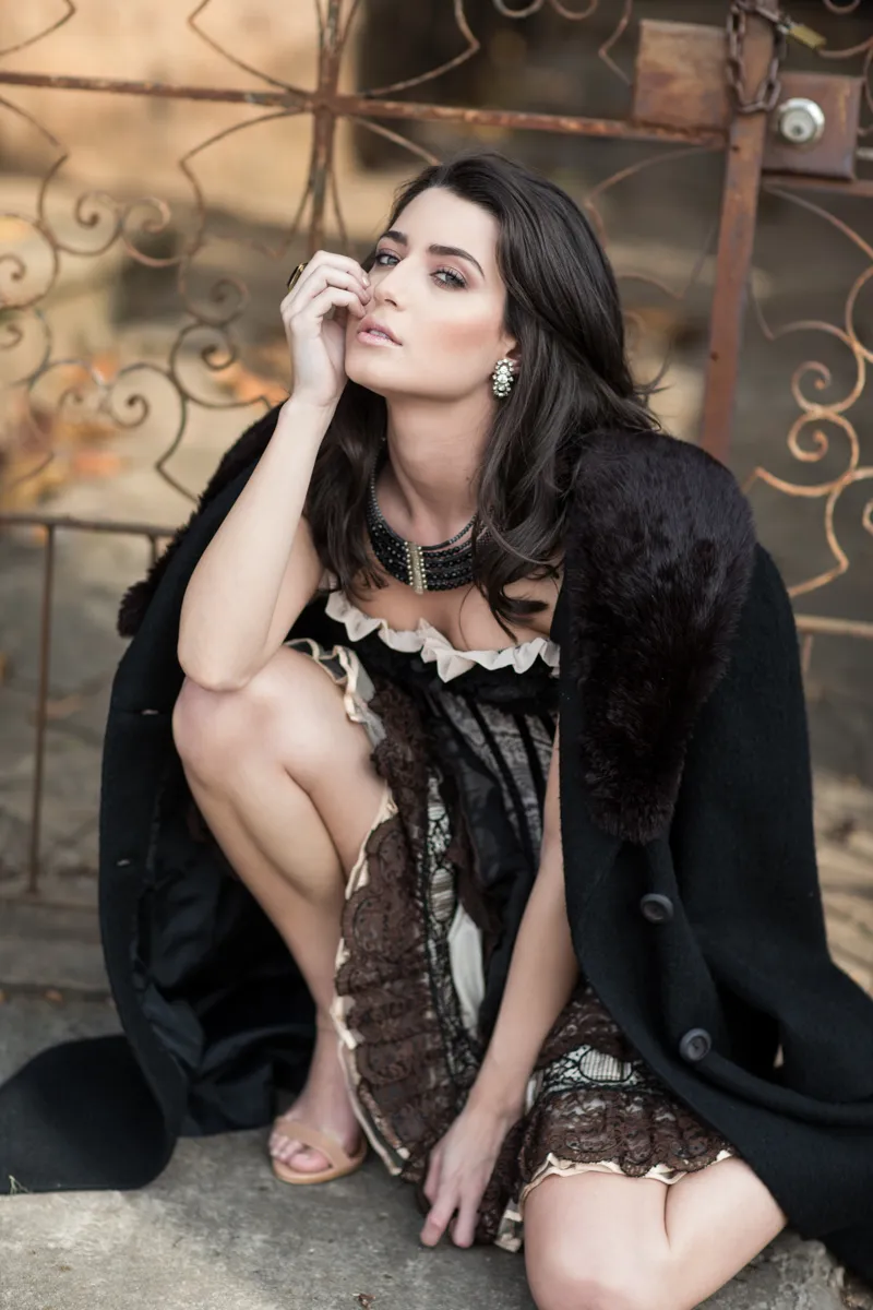 Ensaio do Fashion Bubbles explorando o univerno das lingeris com a modelo Noelle Jacobucci 