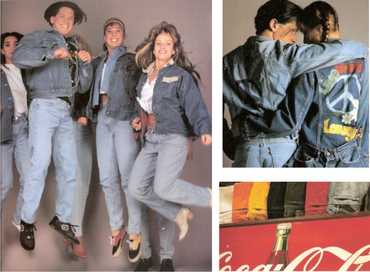 Jeans nos anos 80 1